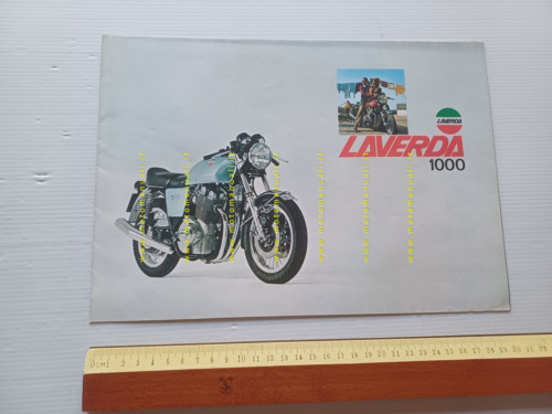 Laverda 1000 3C 1974 depliant poster italiano originale