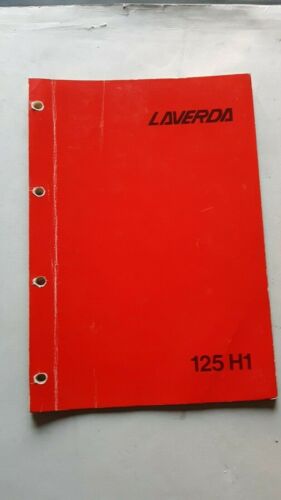 Laverda 125 Husqvarna H1 1976 Catalogo Ricambi Originale Spare Parts …