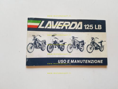 Laverda 125 LB manuale uso manutenzione libretto originale