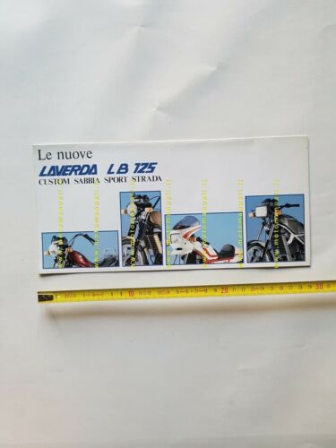 Laverda 125 LB Strada Sport Sabbia Custom depliant originale italiano
