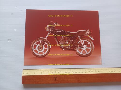 Laverda 125 LZ Custom foto cartella stampa originale press kit …