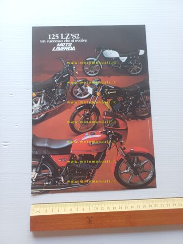 Laverda 125 LZ modelli 1982 depliant originale italiano
