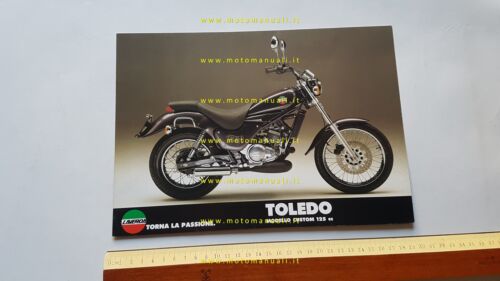 LAVERDA 125 Toledo Custom depliant originale italiano
