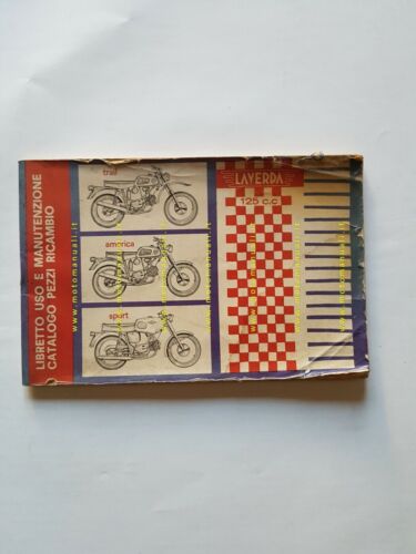 Laverda 125 Trail -America - Sport 1966 manuale uso + …