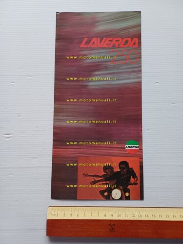 Laverda 250 Chott 2T - 2TR depliant originale italiano