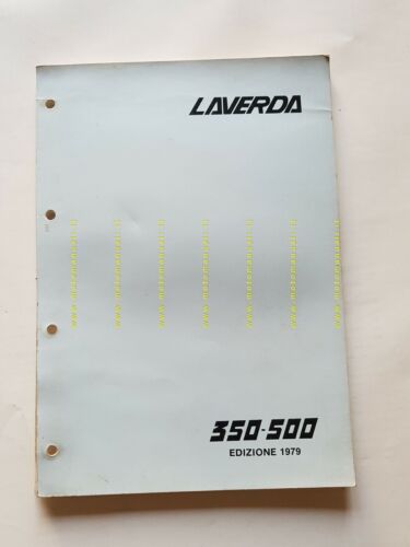 Laverda 350 - 500 1979 catalogo ricambi originale moto Spare …