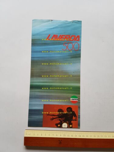 Laverda 500 1977 depliant italiano originale