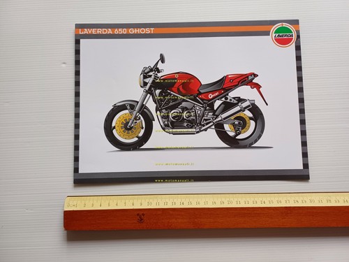 Laverda 650 Ghost depliant italiano originale