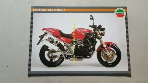 Laverda 650 Ghost depliant originale moto brochure