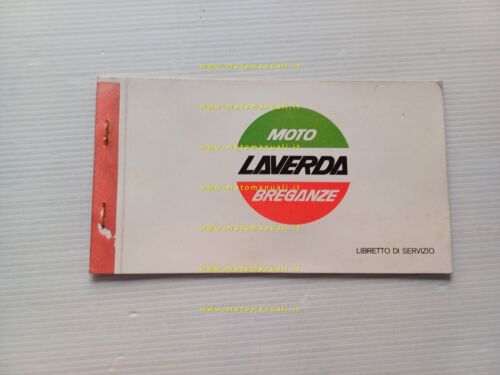 Laverda 750 SF - GT 1972 libretto tessera garanzia originale …
