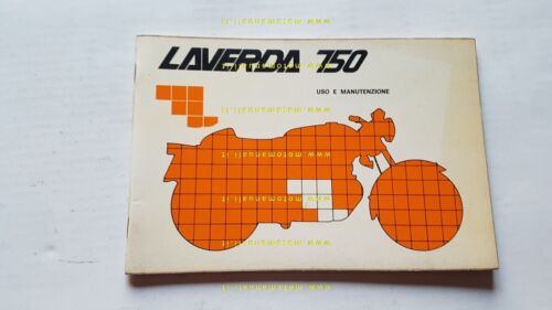 Laverda 750 SF 3 1976 manuale uso manutenzione originale owner's …