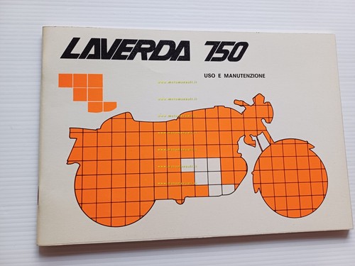 Laverda 750 SF 3 1977 manuale uso manutenzione libretto italiano …