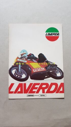 Laverda gamma moto modelli 1981 depliant originale italiano