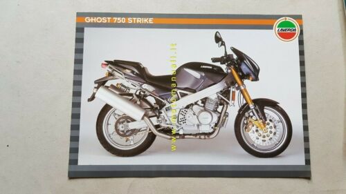 Laverda Ghost 750 Strike depliant originale moto brochure