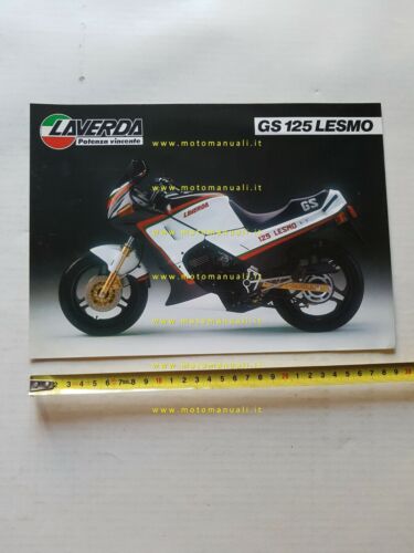 Laverda GS 125 Lesmo depliant originale moto brochure
