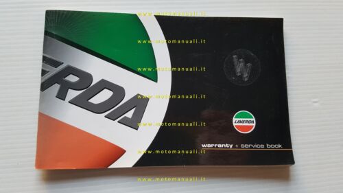 Laverda modelli anni 2000 libretto tagliandi garanzia originale nuovo
