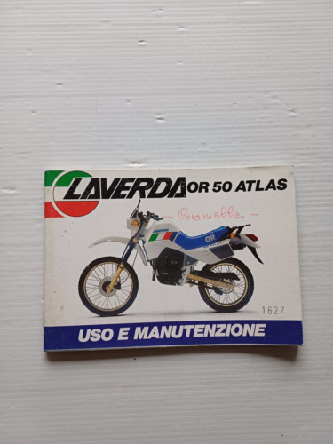 Laverda OR 50 Atlas 1986 manuale uso manutenzione libretto istruzioni …