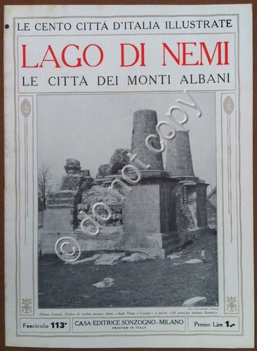 Le cento città d'Italia illustrate - n° 113 - Lago …