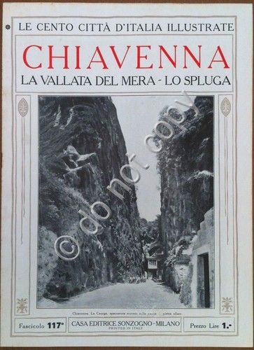 Le cento città d'Italia illustrate - n° 116 - Chiavenna …