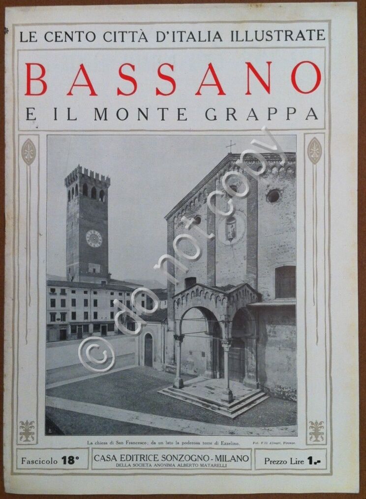 Le cento citt d'Italia illustrate - n 18 - Bassano …