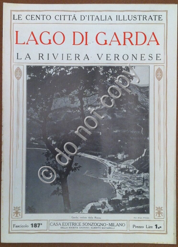 Le cento citt d'Italia illustrate - n 187 - Lago …