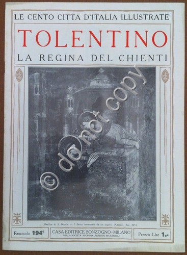 Le cento città d'Italia illustrate - n° 194 - Tolentino …