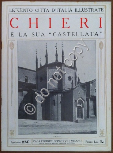 Le cento città d'Italia illustrate - n° 274 - Chieri …