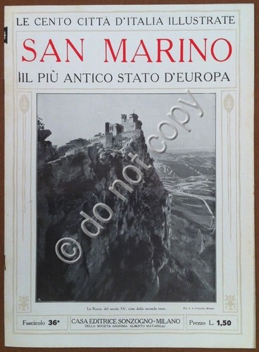 Le cento città d'Italia illustrate - n° 36 - San …