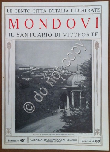 Le cento città d'Italia illustrate - n° 43 - Mondovì …