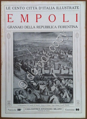 Le cento città d'Italia illustrate - n° 58 - Empoli …