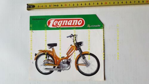 Legnano 50 Saxonette anni 60 depliant originale italiano