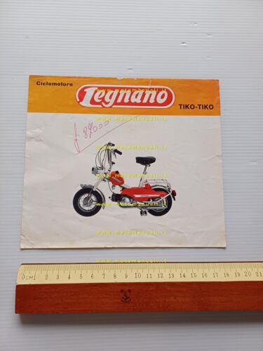 Legnano 50 Tiko-Tiko anni 60 depliant originale italiano
