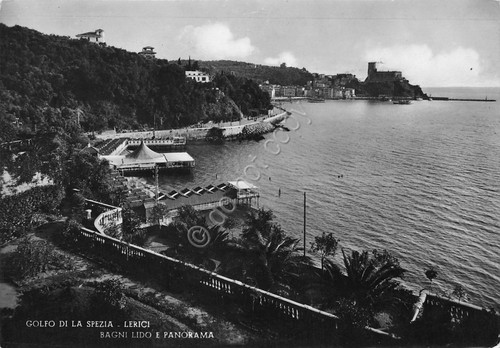 Lerici Bagni Lido e panorama