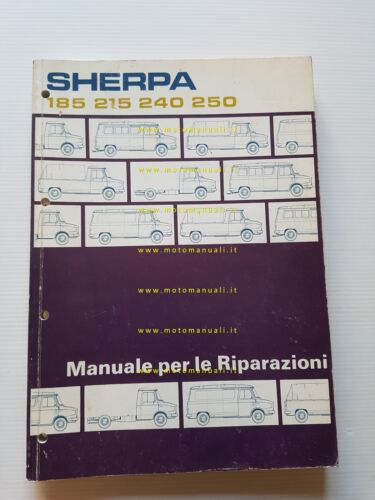 Leyland Sherpa 185 215 240 250 manuale officina italiano originale
