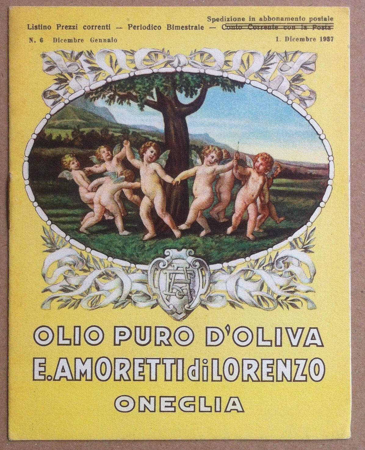 Libretto - listino prezzi - Olio puro d'oliva Amoretti Di …