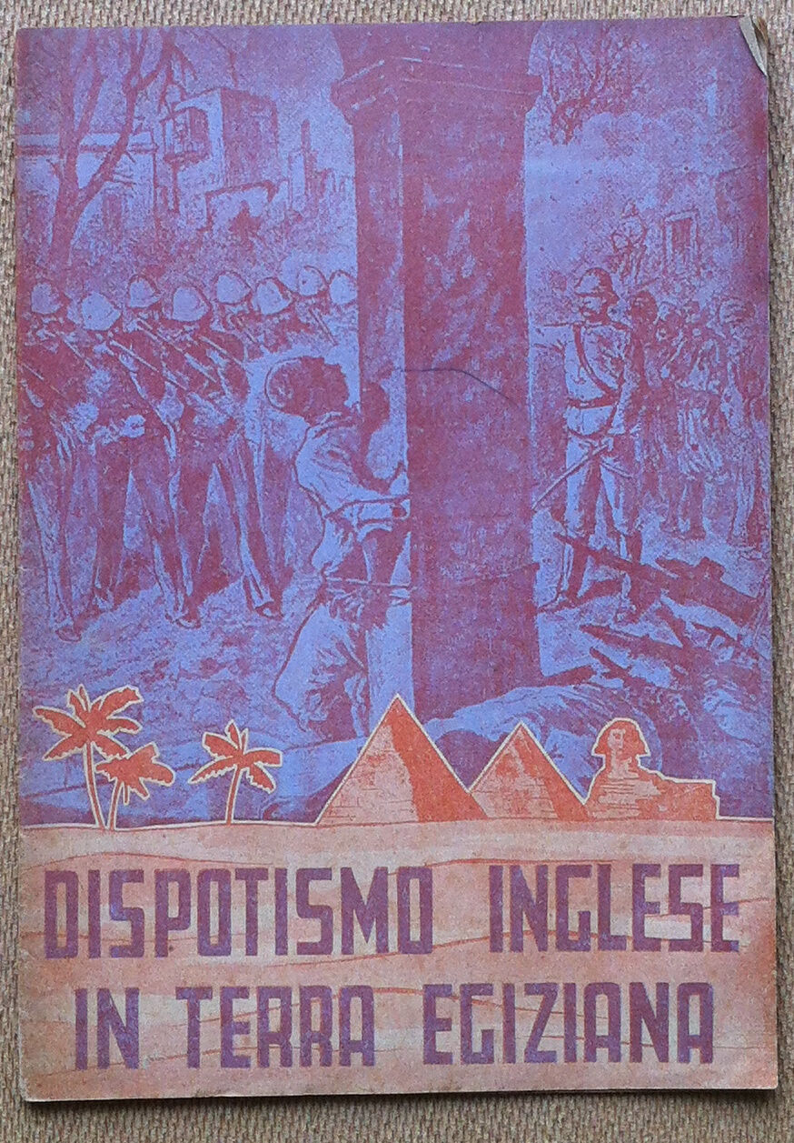 Libretto Booklet - Dispotismo inglese in terra egiziana - Roma …