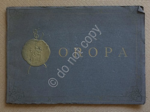 Libretto Fotografie - Oropa - IV Incoronazione Centenaria - 1920