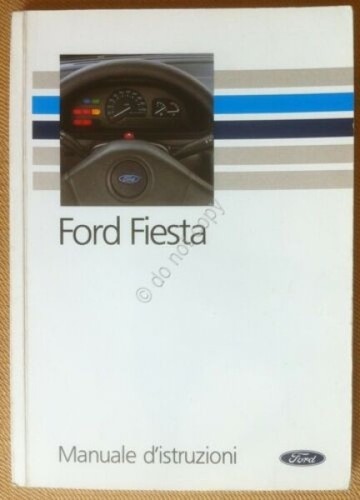 Libretto uso e manutenzione - FORD Fiesta - 1990 - …