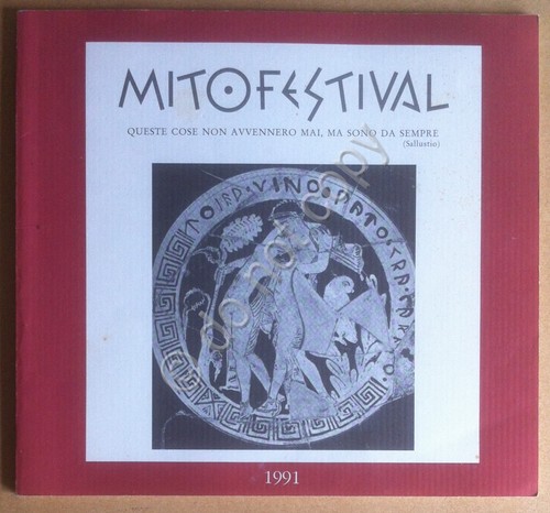 Libro - Mitofestival 1991 - Campania - Cilento - Odissea …