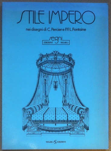 Libro Book - Stile Impero Nei Disegni Di C. Percier …