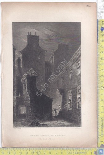 Litografia - Bartlett - Rogers - Globe Close - Dunfries …