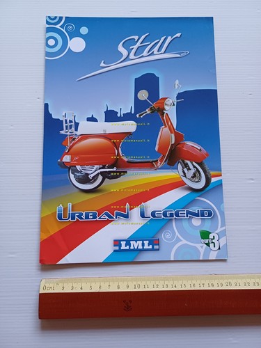LML Star De Luxe 125 - 150 Euro 3 depliant …