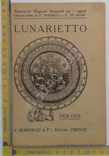 Lunarietto 1924-1925 Almanacchi Bemporad - Collezione Marinelli De Negri