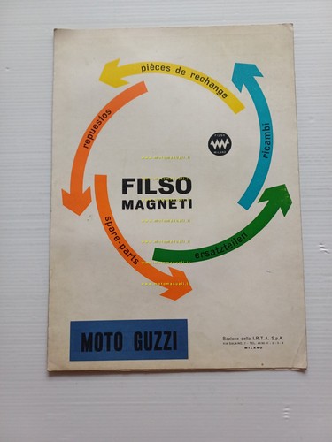 Magneti Marelli catalogo ricambi volani magnete Moto Guzzi modelli 110 …