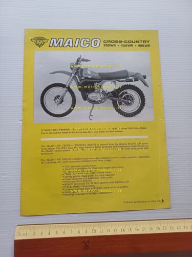 Maico 250 WR - 400 WR - 450 WR 1977 …