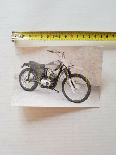 Maico MC 125 Cross 1971 foto cartella stampa originale press …