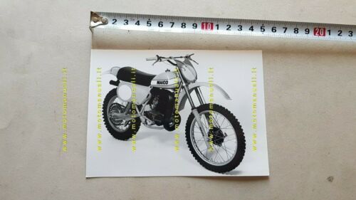 Maico MC 400-440 Cross 1979 foto cartella stampa originale no …