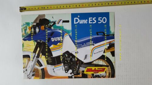 Malaguti 50 Dune ES 1989 depliant originale moto brochure