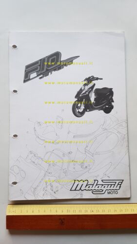 Malaguti 50 F10 JETLINE 1994 catalogo ricambi originale