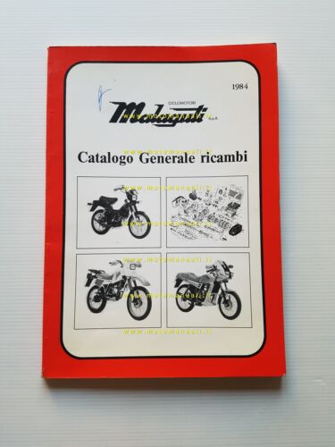 Malaguti catalogo ricambi generale 1984 tutti modelli Fifty RCX SAHIB …